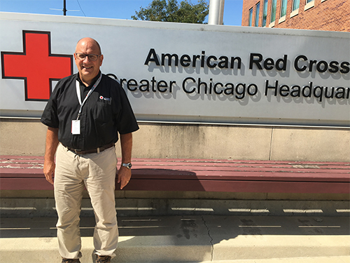 Hurricane Florence: Red Cross volunteer Steve Weis