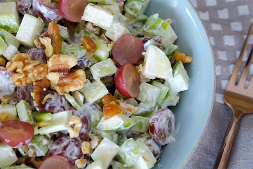 Apple Recipes: Modern Waldorf Salad from An Appetizing Life