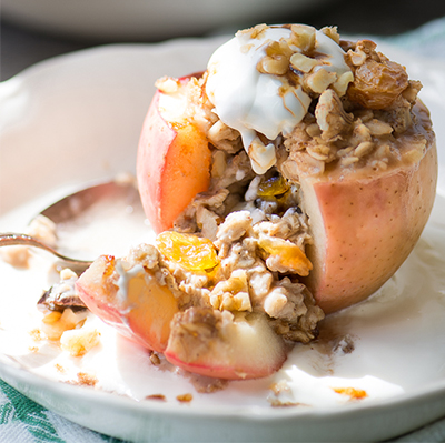 Apple Recipes: Baked Breakfast Apples from The View From Great Island 
