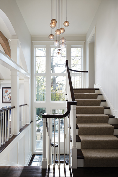 fire safety (winnetka home): staircase