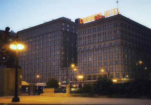 Haunted Places in Chicago: Congress Plaza Hotel