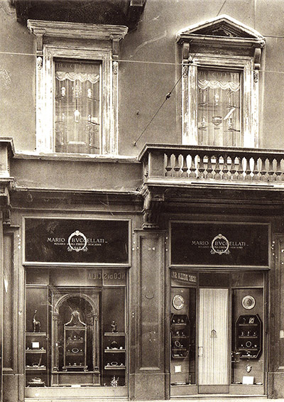 Buccellati: First boutique in Milan, 1919