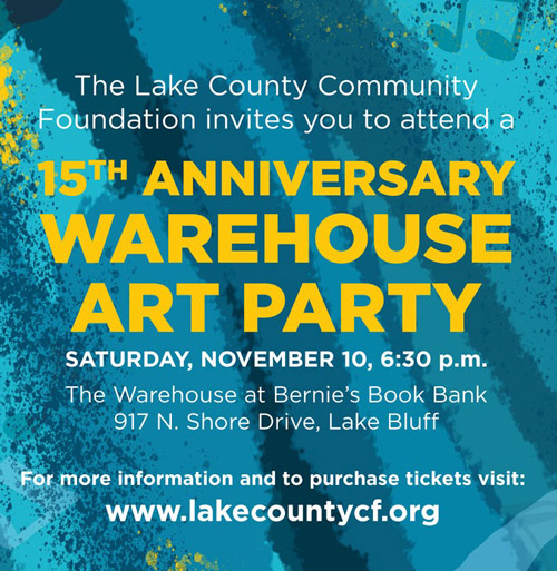The Lake County Community Foundation: Warehouse Art Party