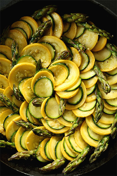 Vegetable Side Dishes for Thanksgiving: Vegan Zucchini Gratin from Minimalist Baker