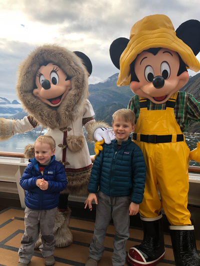 Disney Cruise: Mickey and Minnie in Alaska