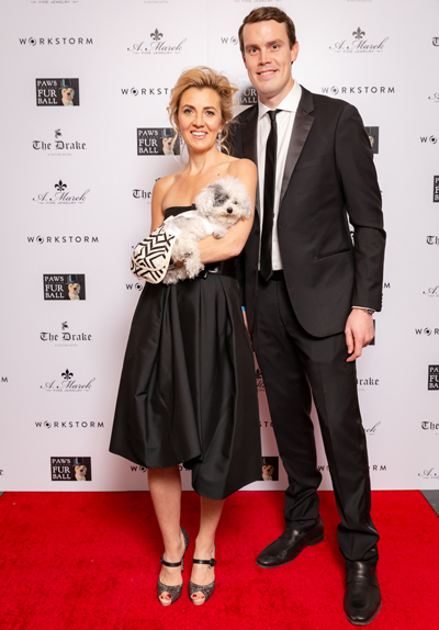 PAWS Chicago Fur Ball: Angie DeMars and Geoff Atlas