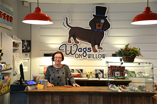 pet salon: Wags on Willow Owner Mary Bowler