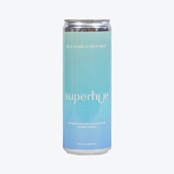CBD Products: superhUe Sparkling Water