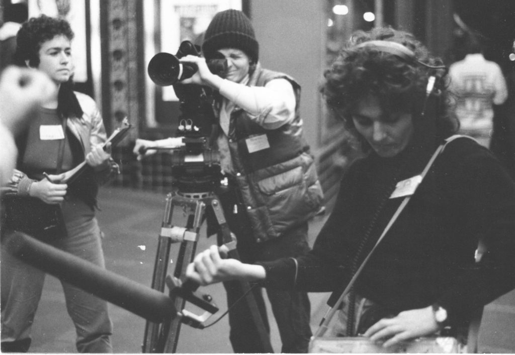 Frances Reid filming 1979