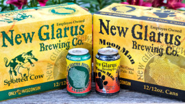 New Glarus — Spotted Cow and Moon Man
