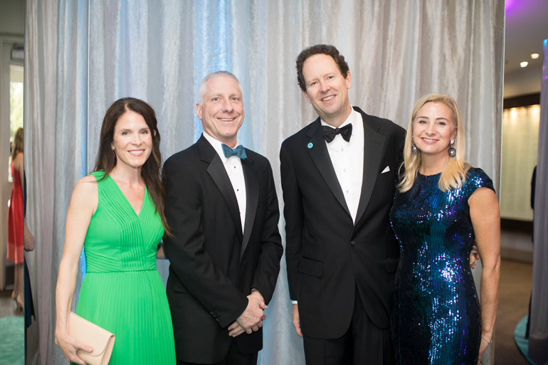 Shedd Aquarium Gala: Brian Kenney, Kristin Kenney, Hilary Semple, and Lloyd Semple