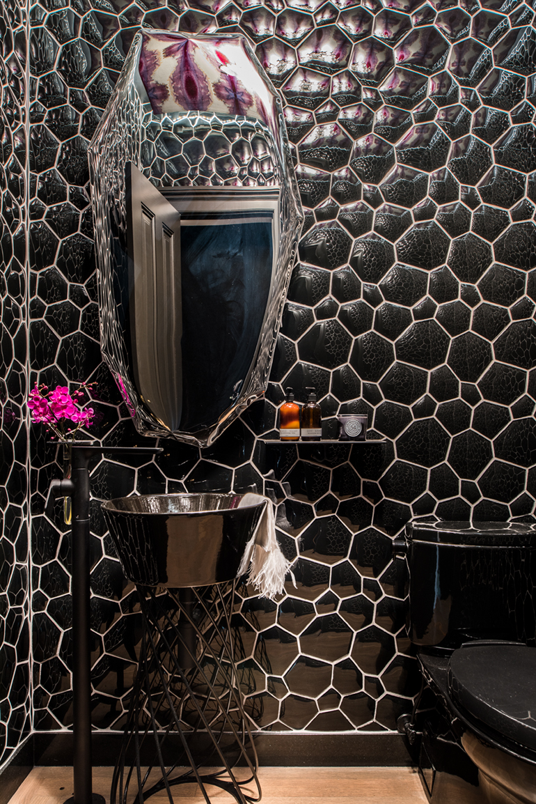 San Francisco Home: Powder Room
