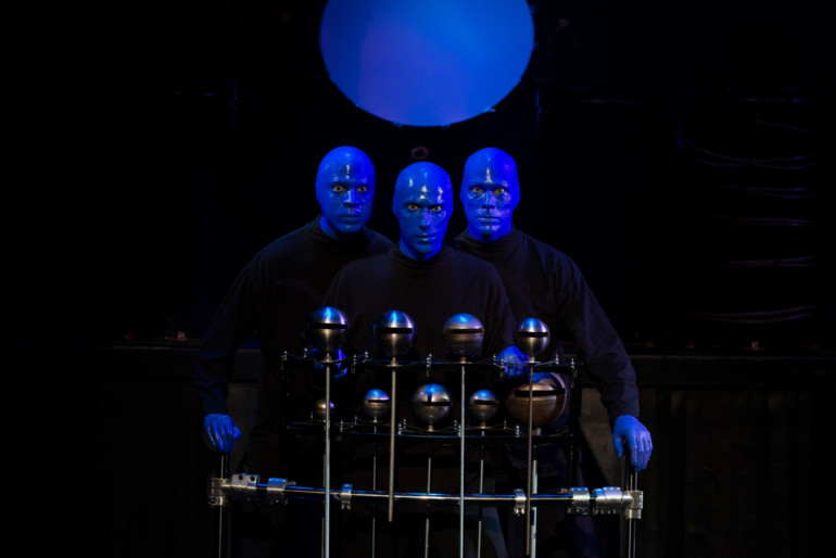 Giveaway: Win a VIP Blue Man Group Family Experience!
