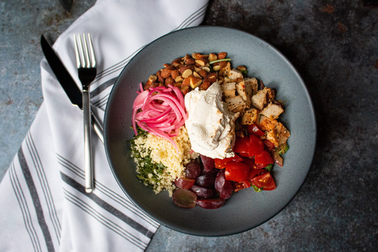 Chicago Restaurants: Bandit Chicken Shawarma Salad