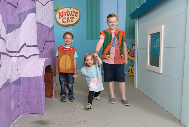 Family Activity: Nature Cat: Backyard and Beyond at Kohl Children’s Museum