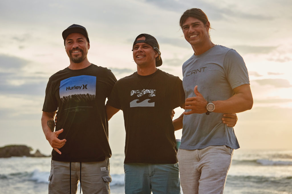 Surf Camp: Punta Mita Surf School — Coco Nogales, Diego Cadena, and Fernando Stalla