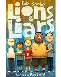 Middle Grade Books: Lions & Liars by Kate Beasley, Illustrated by Dan Santat