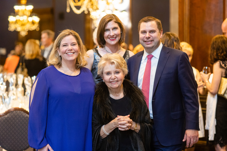 Union League Boys & Girls Clubs: Lisa Shade, Amy Shade, Charlotte Shade, and David Shade Jr.