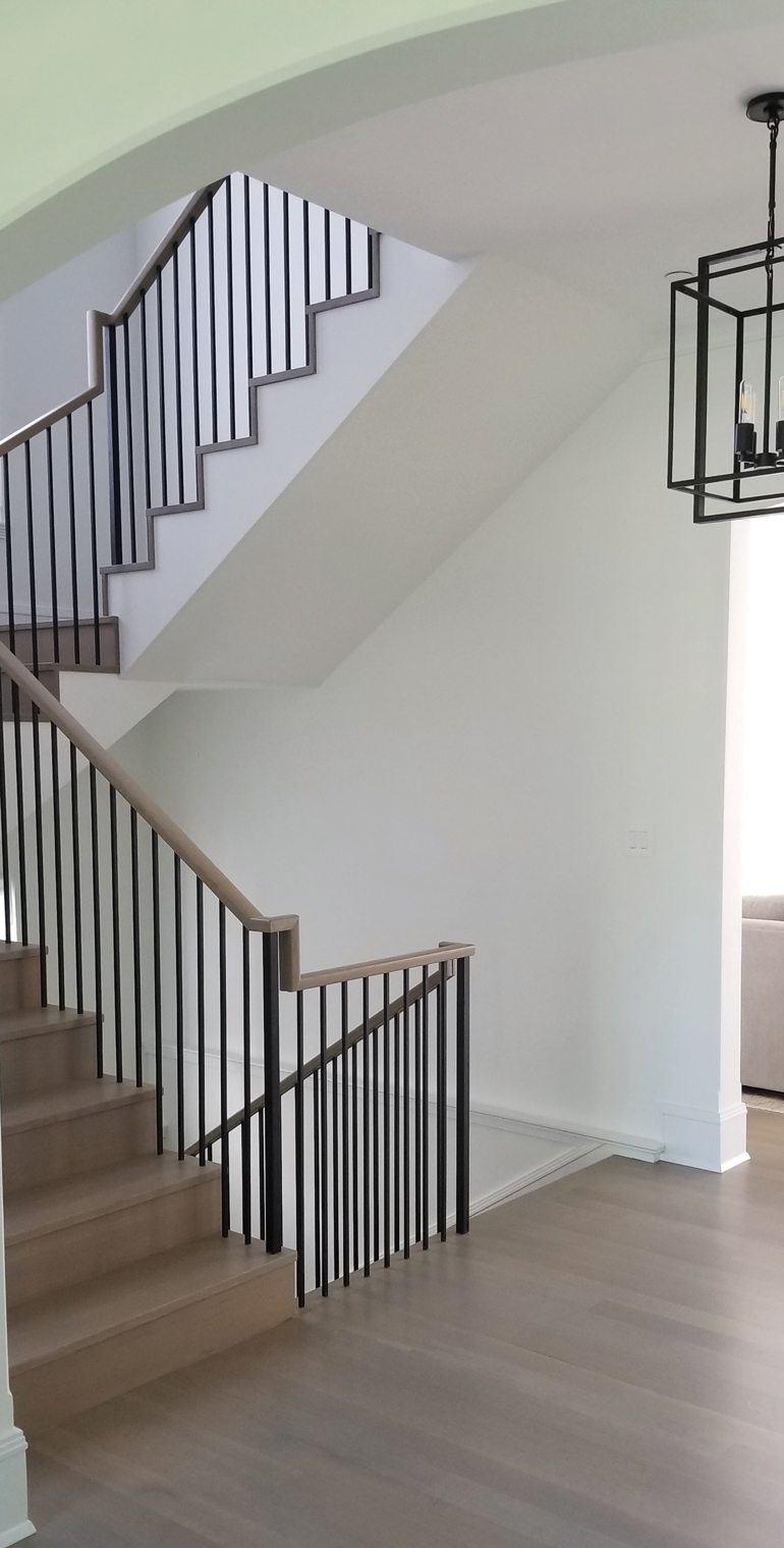 Reynolds Architecture staircase in Glencoe home