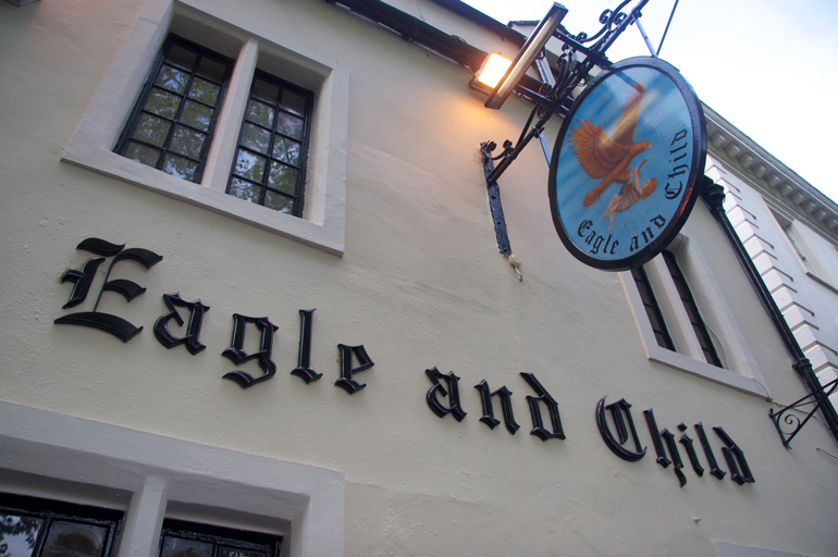 Travel Destinations: The Eagle and Child in Oxford, England