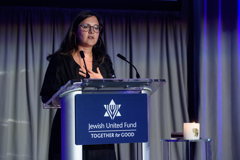 JUF Lion Luncheon, Bari Weiss