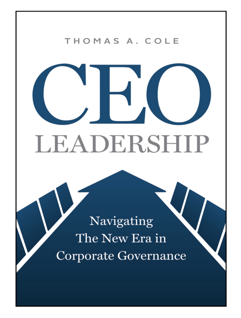 Thomas Cole CEO Leadership Book