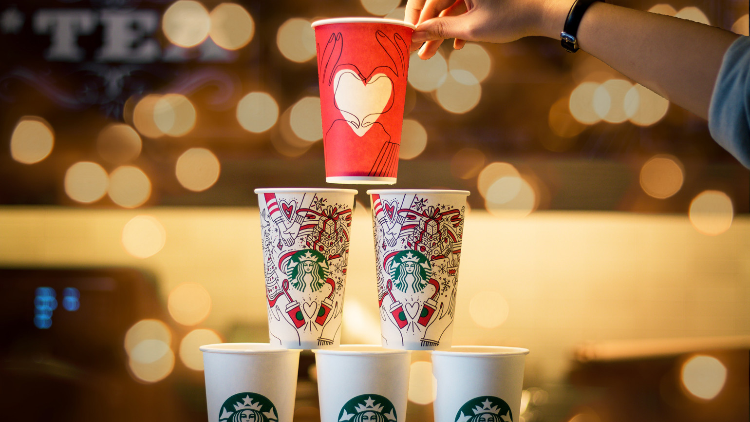 Is This the New Starbucks Holiday Cup Design? - Eater