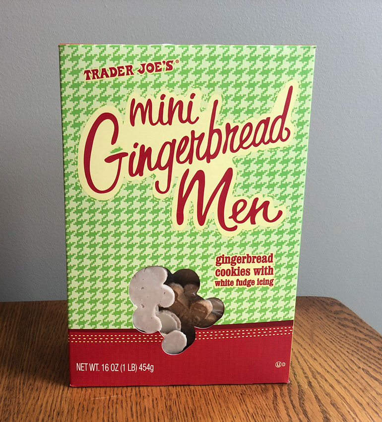 Trader Joe's Holiday Haul Mini Gingerbread Men