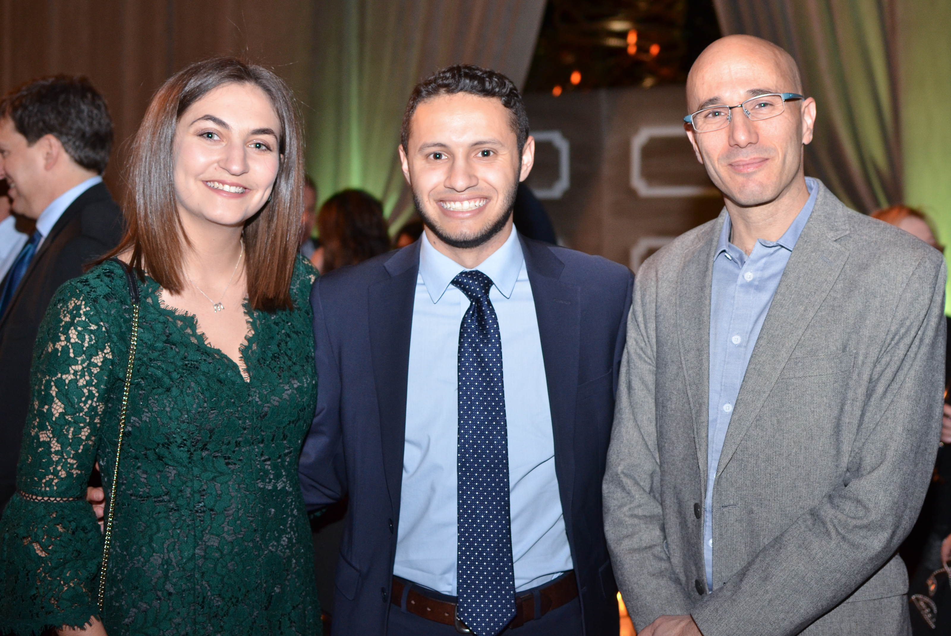 ACWIS 2019 Gala: Maya Rabinowitz, Alec Camhi, Dr. Ofer Yizhar