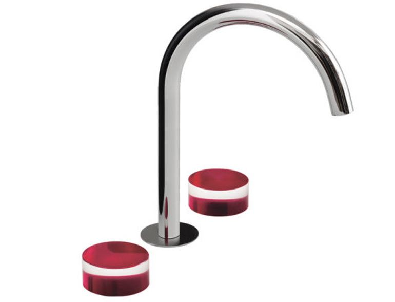 The "Nice" faucet line designed by Matteo Thun and Antonio Rodriguez