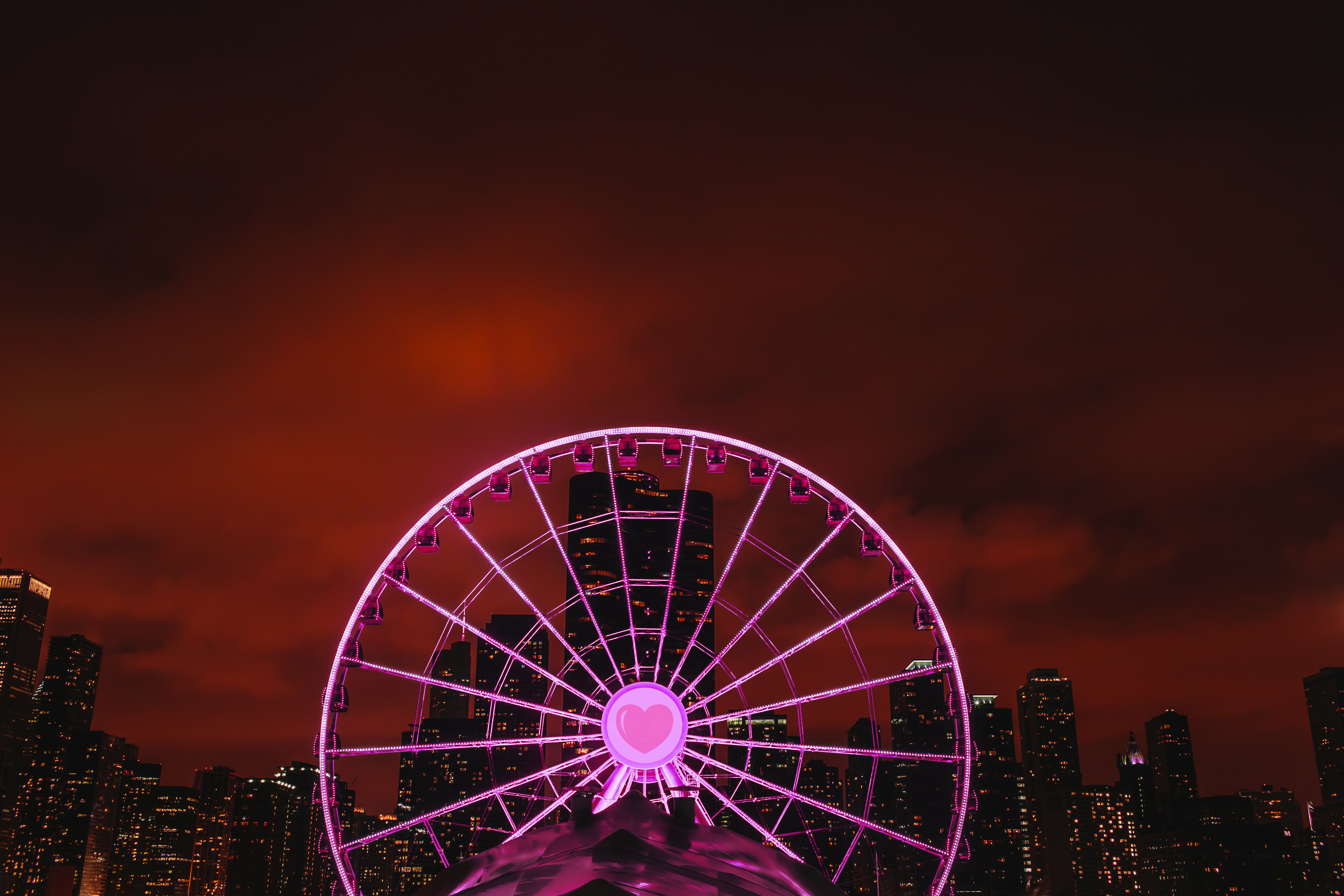 Valentine's Day and National Ferris Wheel Day at Navy Pier
