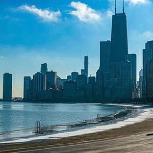 Chicago lakefront closed coronavirus
