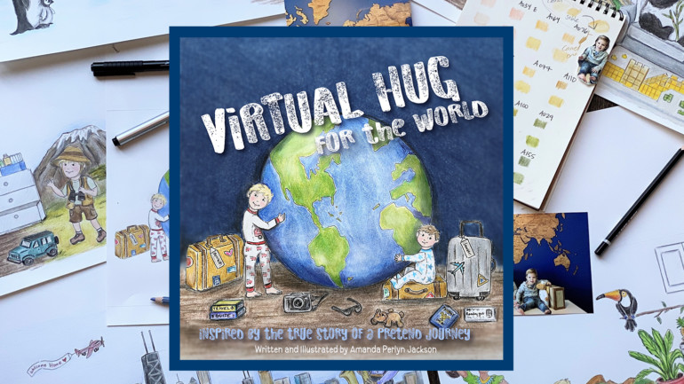Virtual Hug For The World Book Cover