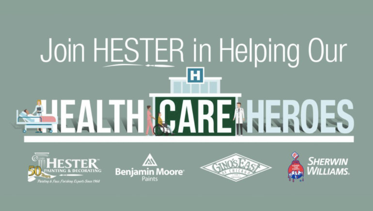 Hester Painting Healthcare Heroes