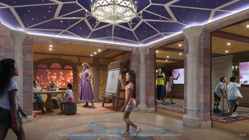 Disney Wish - Disney's Oceaneer Club - Fairytale Hall