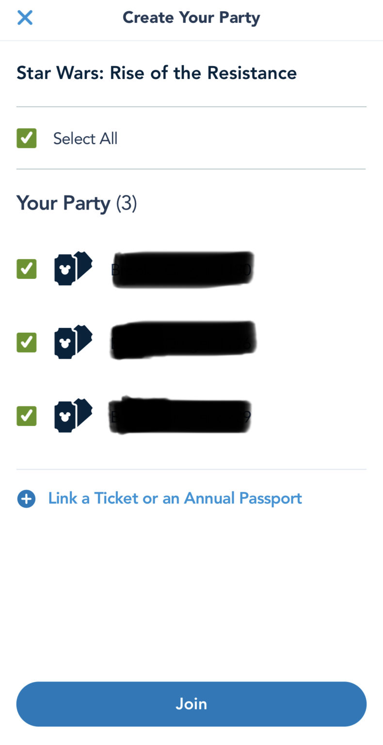 How to Get a Boarding Group for Star Wars: Rise of the Resistance at