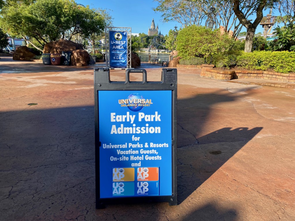 Early Park Admission Universal Orlando
