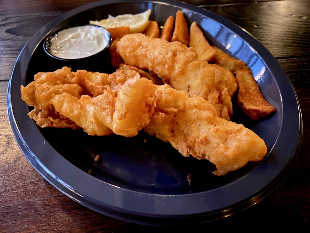 Leaky Cauldron Fish and Chips