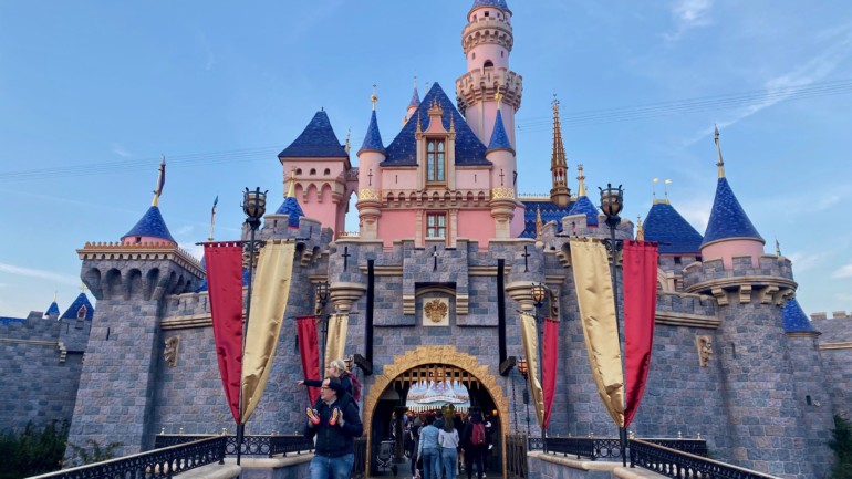 Disneyland Sleeping Beauty Castle
