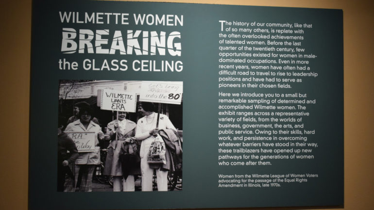 wilmette's breaking glass ceiling museum