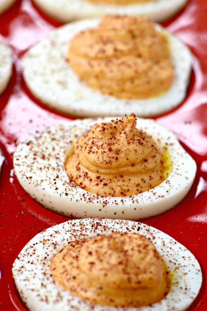 Photo courtesy of West of the Loop deviled eggs summer recipes 2021