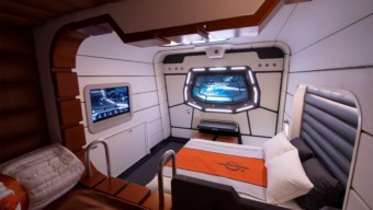 Mock-Up Cabin for Star Wars: Galactic Starcruiser