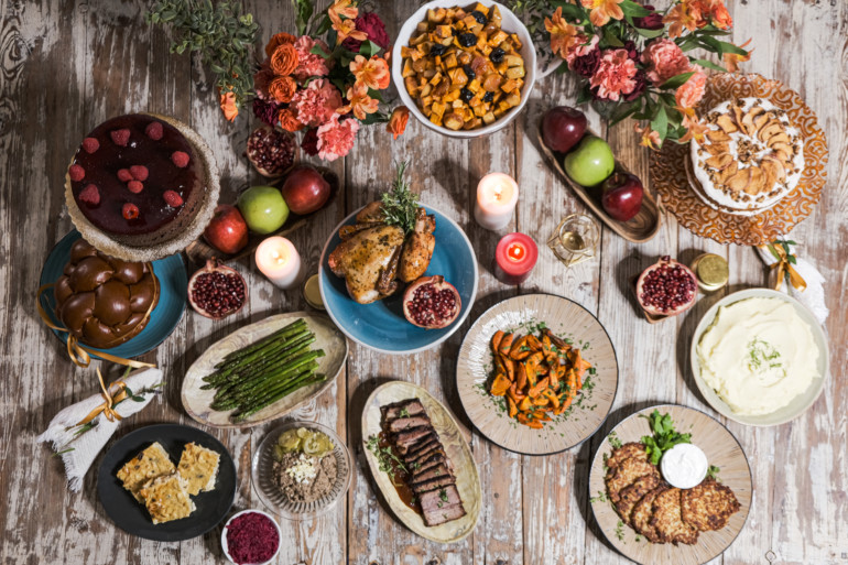 Goddess and Grocer high holidays spread