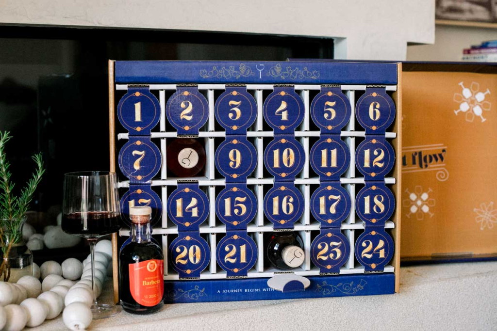 Wine advent calendar 