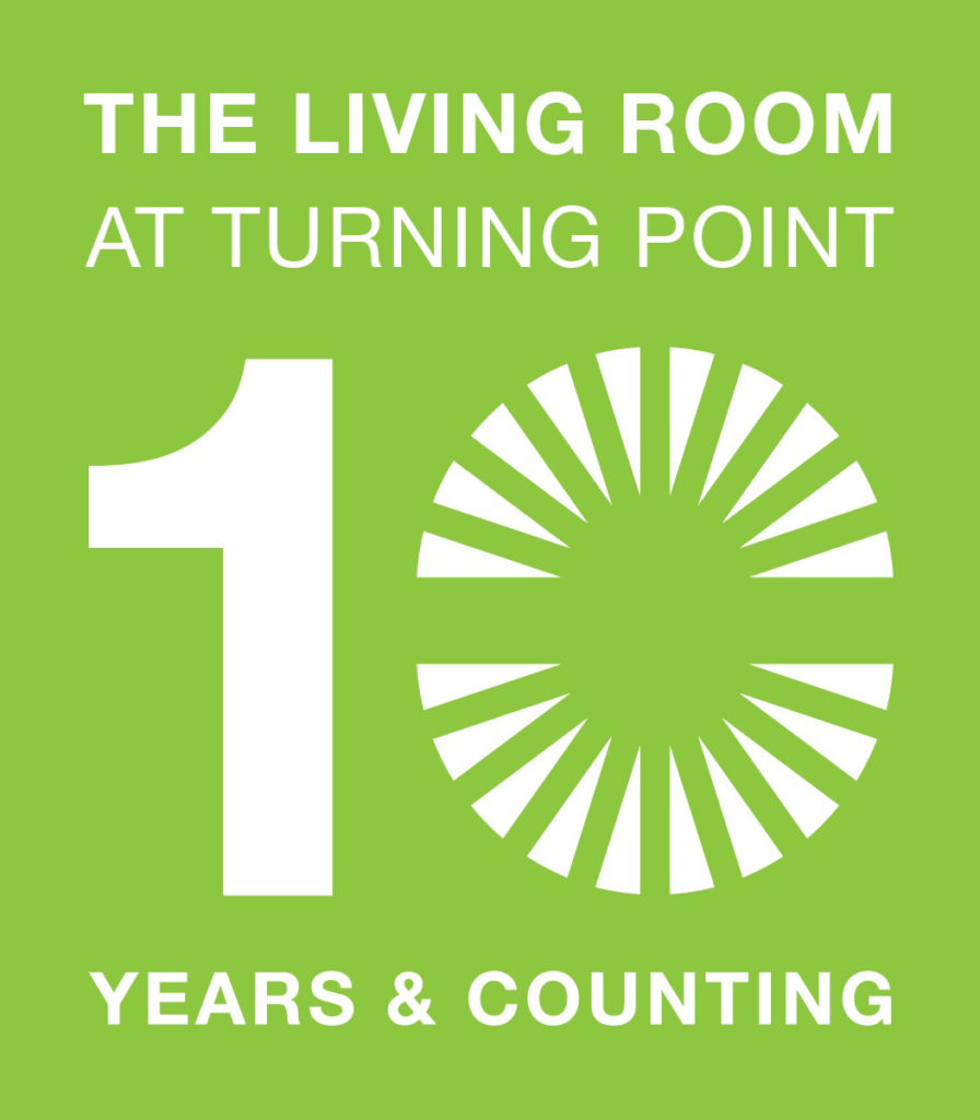 the living room at turning point 10 years
