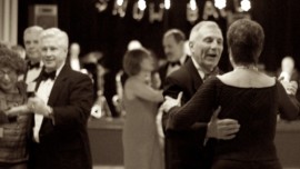 At the Town Club’s 100th anniversary in 2014.