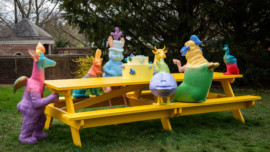 Actual Size Artworks Birthday Party - Chicago Botanic Gardens