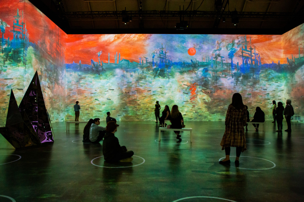 Immersive Monet and the Impressionists | Photo by Patrick Hodgon