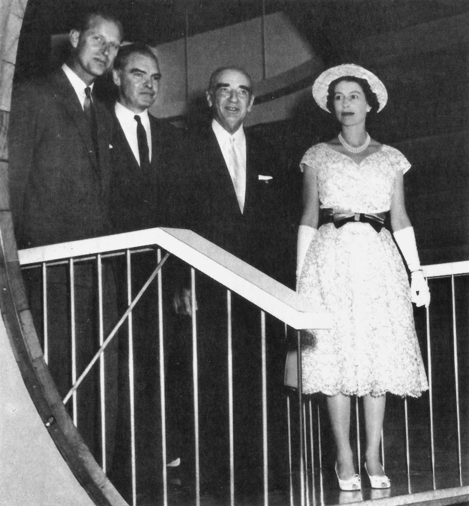 Queen Elizabeth II at the Museum of Science and Industry, Chicago, Illinois, July 6 1959 | Courtesy of Wikimedia Commons