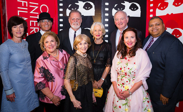 Jackie Bucksbaum (far left) at a previous Chicago International Film Festival event
